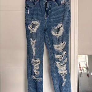 American eagle mom Jean size 2